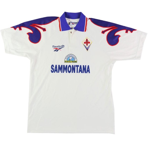 Authentic Camiseta Fiorentina 2ª Retro 1995 1996 Blanco